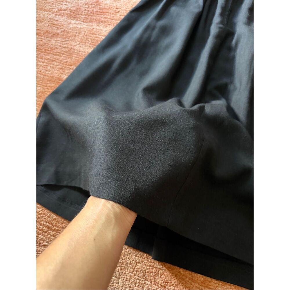 Sag Harbor Vintage High Waist Midi Skirt Dark Charcoal Gray Size 9/10 - Picture 9 of 10